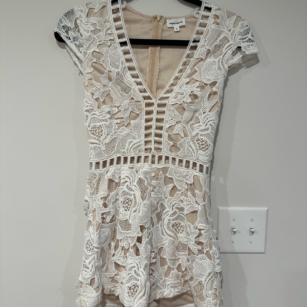Worn once for Bachelorette party. Comfortable romper.